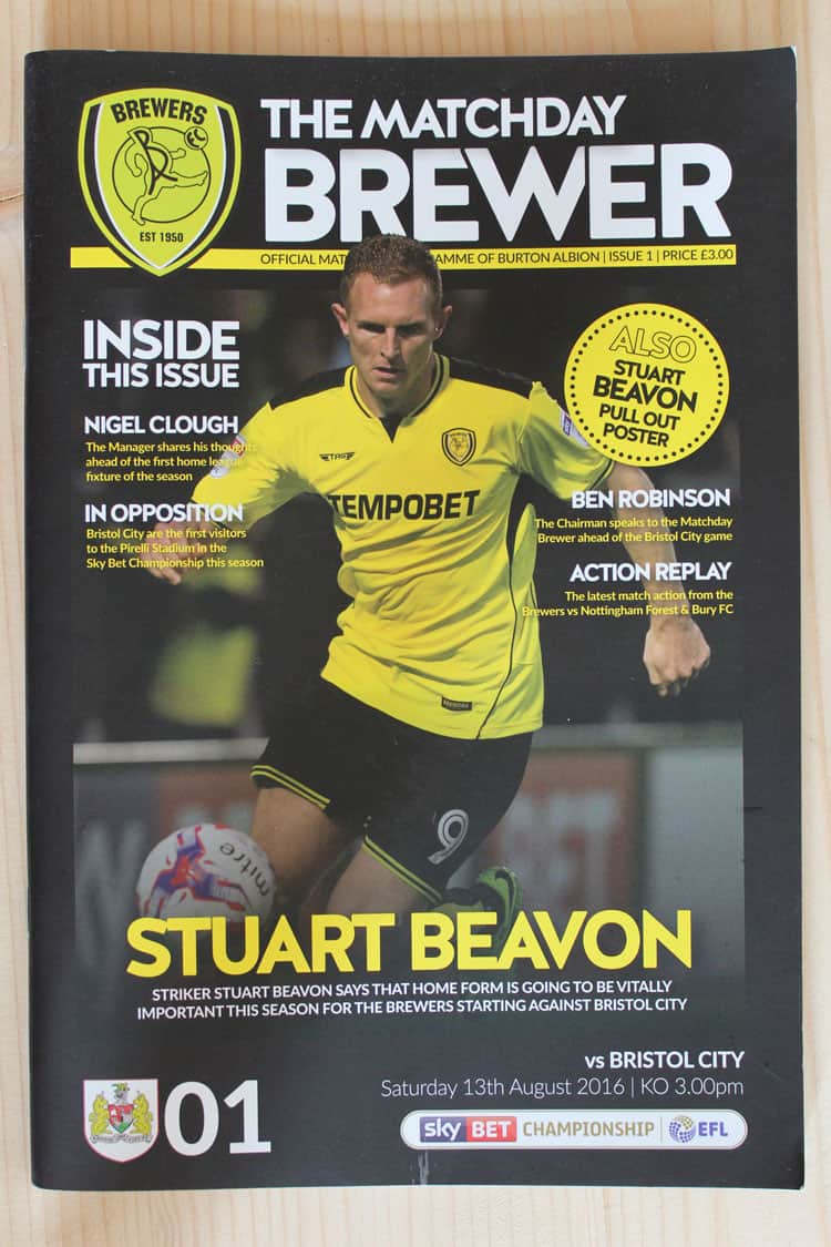 Burton Albion FC v Bristol City FC